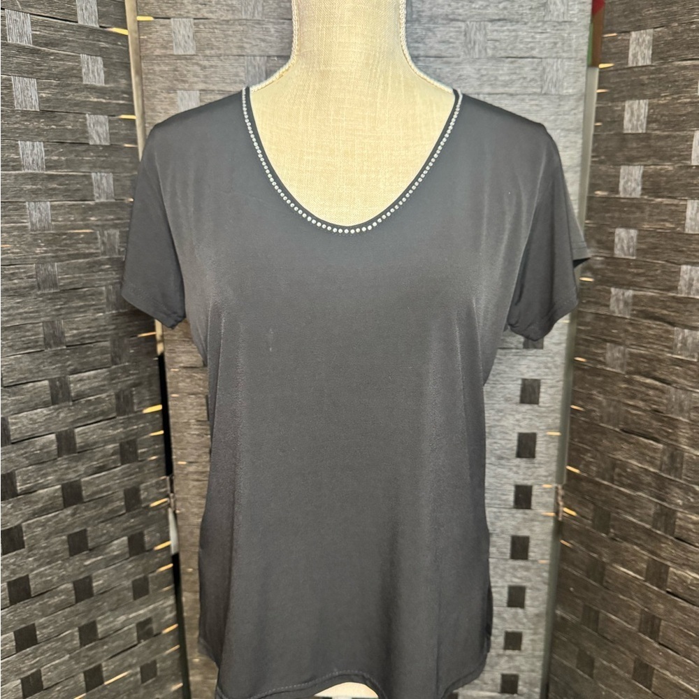 Elegant Black Women's Top